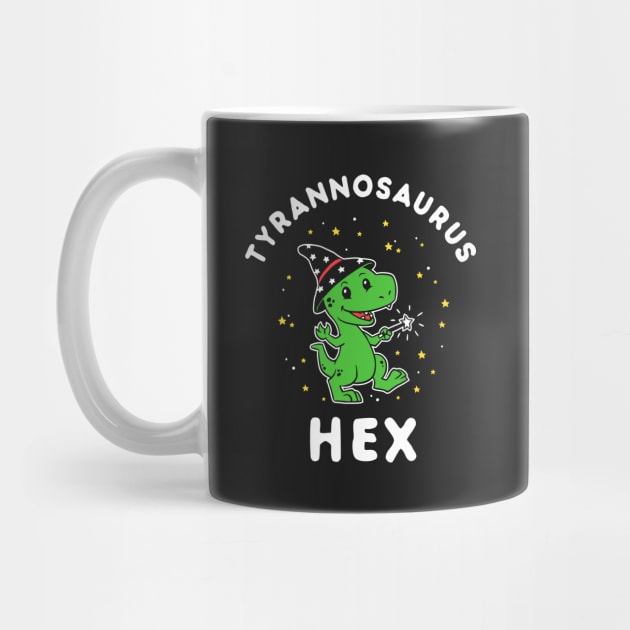 Tyrannosaurus Hex by dumbshirts
